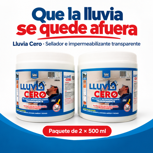 Lluvia Cero Paquete 2 x 500 ml