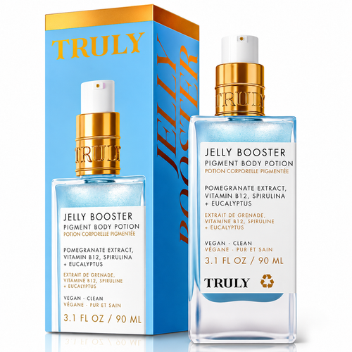 Recupera la confianza de mostrar tu piel con Truly Jelly Booster Azul